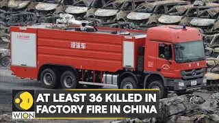 At least 36 killed in factory fire in China; 63 fire tenders battled the blaze | English News | WION