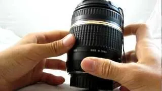 Tamron 18-270mm F3.5-6.3 PZD 15x Zoom Lens Review/Tutorial