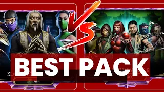 MK11 vs Klassic Pack! Which is better for beginners? INSANE LUCK! MK Mobile