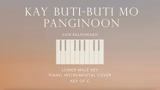 KAY BUTI-BUTI MO PANGINOON | [Higher Male Key] Piano Instrumental Cover by Gershon Rebong