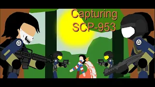 Capturing SCP-953 Stick Nodes Animation | SCP:- Secure and Containing