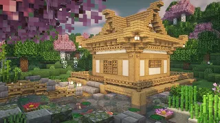 Minecraft | How to Build a Small Japanese House