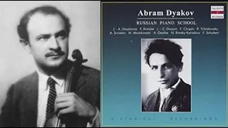 Miron Polyakin & Abram Dyakov: Beethoven: Violin Sonata No. 9  (R.1938 & 1939)