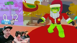 El Grinch quiere robar la Navidad en Roblox Dani e Evan video nuevo