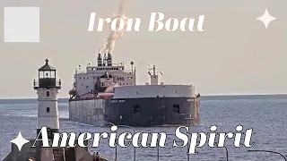 "Iron Boat" American Spirit arrived in Duluth 05/06/2024