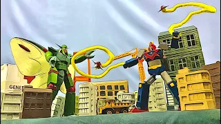 ボルテスV vs ドクガガ Voltes V vs Dokugaga | Voltes V Legacy Stop Motion | LJPL Animation