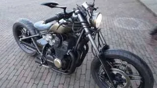 Honda Nighthawk 650 bobber build by NC Customs