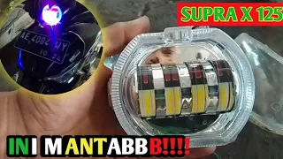 PEMASANGAN LAMPU BILLED PADA SUPRA X 125 @TipsOtomotif23