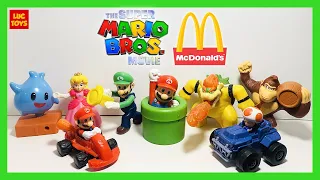 Super Mario Bros 2023 McDonald's Happy Meal 🍄​ Complete Collection