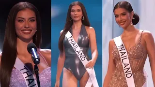 FULL PRELIMINARY PERFORMANCE 🇹🇭 THAILAND - INTRO, SWIMSUIT, EVENING GOWN - MISS UNIVERSE 2023