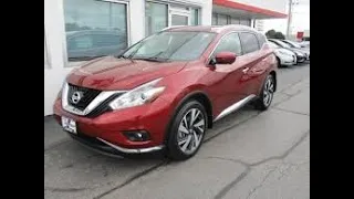 2018 Nissan Murano Platinum AWD Quick Tour