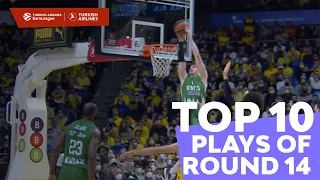 Top 10 Plays | Round 14 | Turkish Airlines EuroLeague