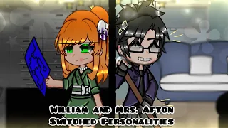 Past William and Mrs. Afton Switched Personalities || Past Aftons || FNaF AU || Original(?)