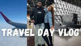 Travel Day Vlog: Luton London Airport Tour | Wizz Air Review | Tirana International Airport