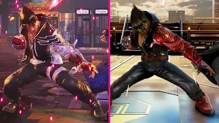 TEKKEN 8 JIN Gameplay Trailer Moves RECREATED