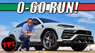 Just How Quick Is The 2021 Lamborghini Urus From 0-60 MPH?