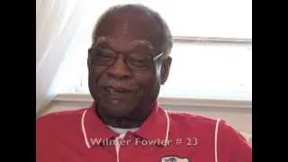 Wilmer Fowler (2013) Remembers 1960 Buffalo Bills