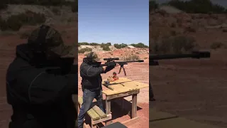 Stand shooting a .50 cal