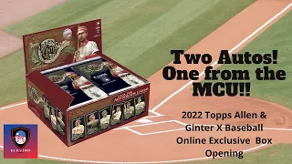 A Two Auto Box! Top Rookie Pulls! | 2022 Topps Allen & Ginter X Online Exclusive Box Opening