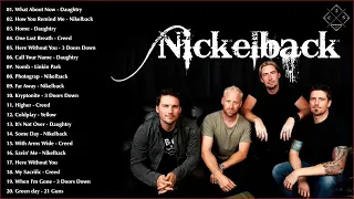 Daughtry, Creed, Nickelback, And 3 Doors Down || Best Alternative Rock Compilation