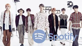 TOP 100 MOST STREAMED BTS SONGS ON SPOTIFY THIS WEEK (OCTOBER, WEEK 3)