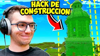 USÉ HACKS de CONSTRUCCIÓN para SORPRENDER a MIS AMIGOS en MINECRAFT 😎