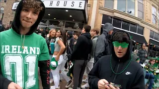 St Patrick's Day Parade/Bar Crawl Drunks - Hear the Word Of God - Street Preaching Jesus Christ