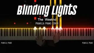 The Weeknd - Blinding Lights | Piano Cover by Pianella Piano