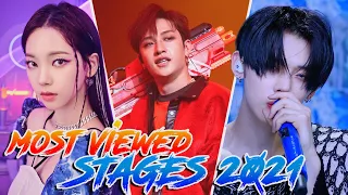 MOST VIEWED KPOP STAGES OF 2021! - one stage per song!