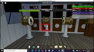 Roblox Titanic saving the ship alone