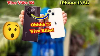 Vivo V30e 5G vs iPhone 13 5G Full Comparison in Hindi #vivov30e5gvsiphone135g