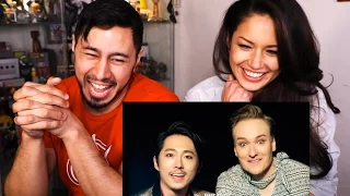 J Y  Park  "Fire" Featuring Conan O'Brien | REACTION by Jaby & Joli!