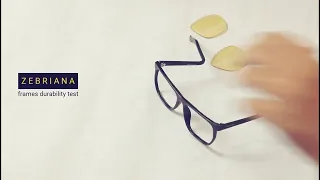 Tootega to nahi ? Captain Model Durability Test : Zebriana Eyeglasses