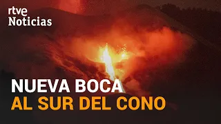 VOLCÁN de LA PALMA: Aparece un nuevo centro de emisión de LAVA | RTVE Noticias