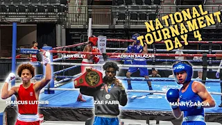 NATIONAL TOURNAMENT! Amateur Boxers Go TO WAR In Semi Finals!