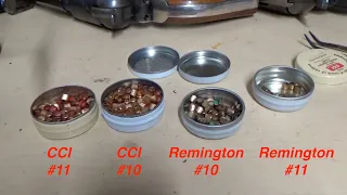 Percussion Cap Sizes -- how they fit on Pietta, Uberti, and Colt Revolvers