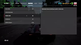Need for Speed™ Payback how to control fps in your game