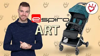 Прогулочная коляска Espiro Art 2020. Видео обзор Эспиро Арт alisa-ua.com