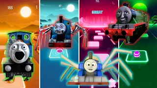 Thomas the train 🆚 Monster Thomas train 🆚 Evil Thomas 🆚 Scary Green Thomas Tiles Hop Edm rush