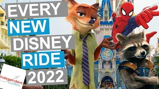 Disney Rides 2022 - New Zootopia Ride, Frozen, Guardians of the Galaxy Cosmic Rewind, & More