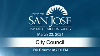 MAR 23, 2021 | City Council, Evening Session