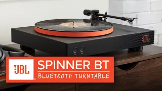 JBL Spinner BT Turntable w/ Bluetooth aptX HD! - BEST BEGINNER VINYL RECORD PLAYER?! 🤔