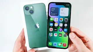 iPhone 13 Green Unboxing!