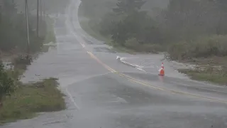 Atlantic storm Lee delivers high winds and rain before forecasters call off all warnings