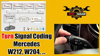 Turn Signal Coding Mercedes using Vediamo