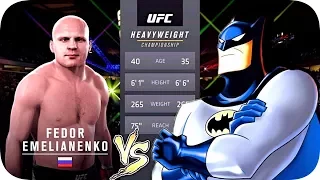 UFC 2 БОЙ Федор Емельяненко vs Бэтмена (com.vs com.)