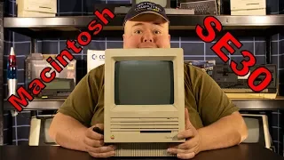 Apple Macintosh SE 30 - How to install games from the internet.