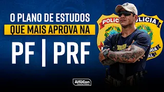 Plano de estudo para PF e PRF - com Evandro Guedes | AlfaCon