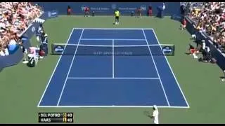 Juan Martin Del Potro vs Tommy Haas Western & Southern Open Cincinnati 15 08 2012