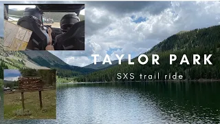 Taylor Park Colorado SXS trail ride to Tin Cup